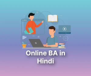 Online B.A in Hindi